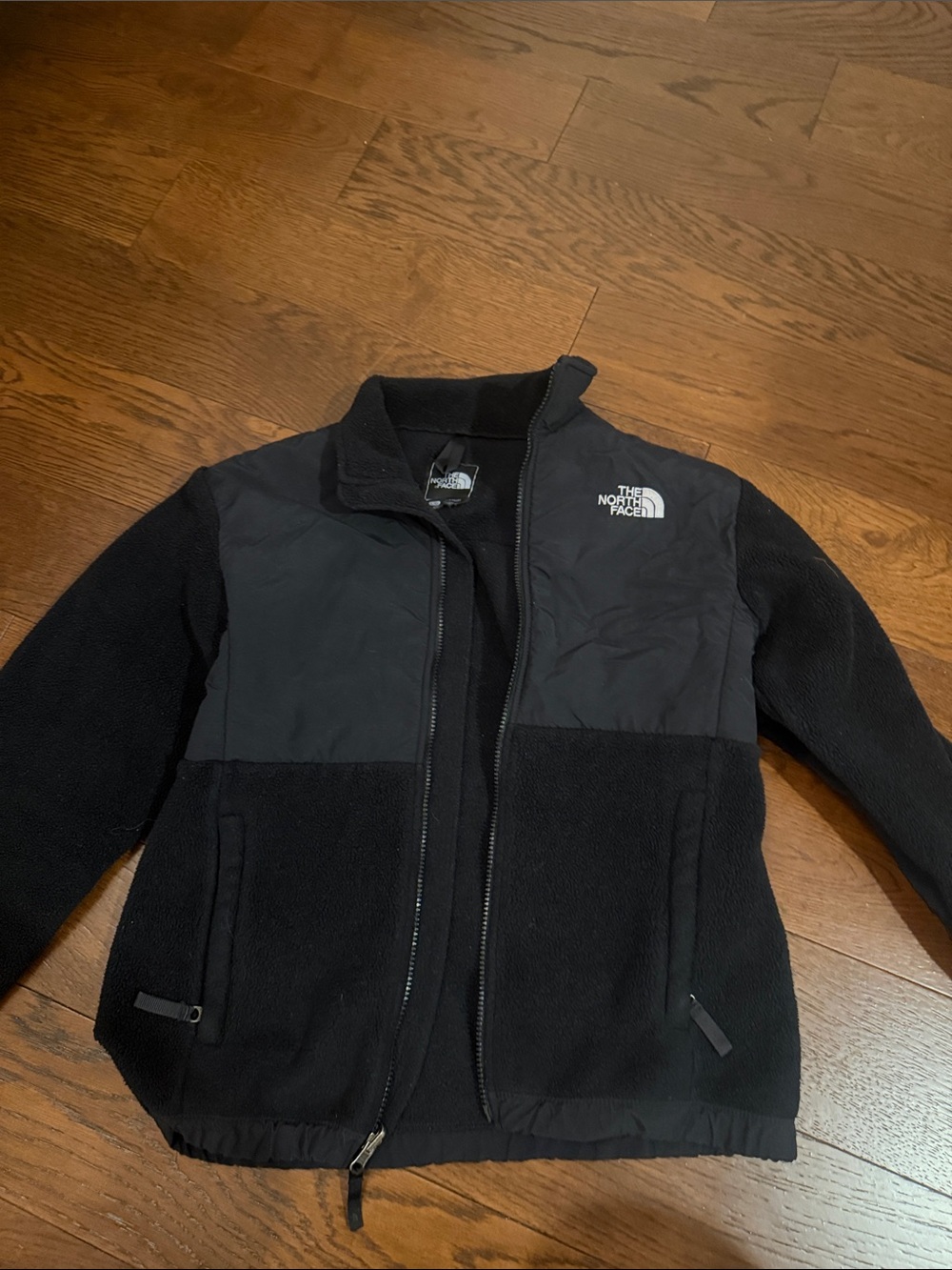 The North Face Black Two-Tone Fleece Jacket